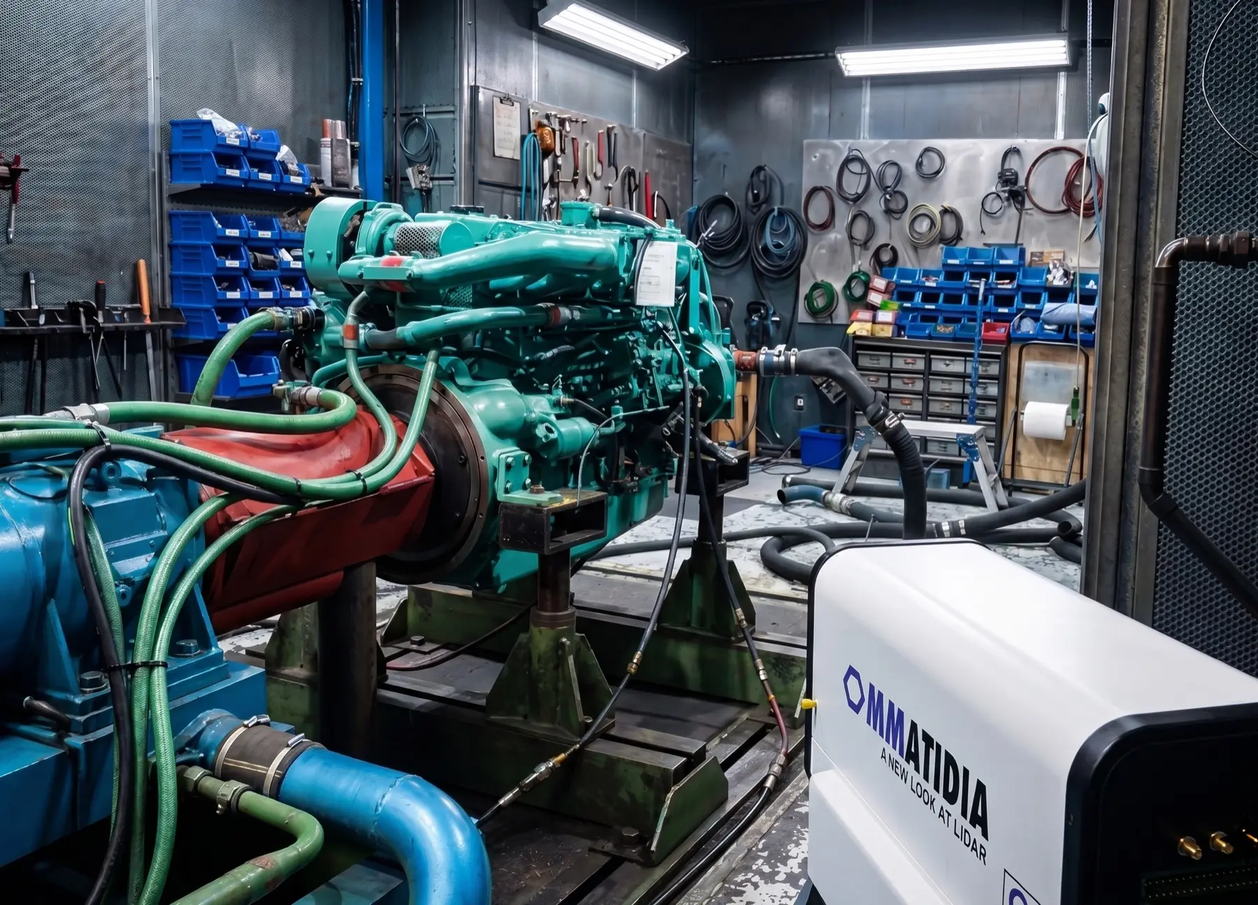upm school of naval engineering engine test bench