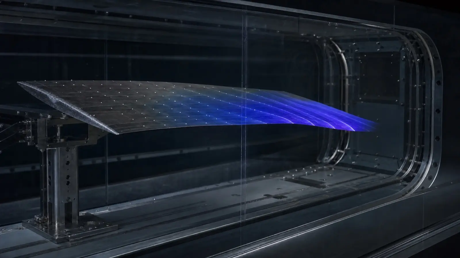 aeroelastic wing wind tunnel v2